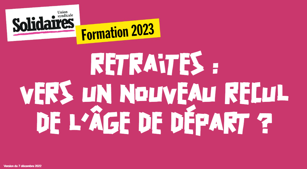 Formation retraite